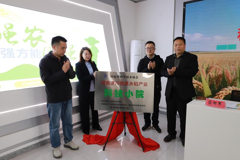  科技小院落地潢川：校企协同如何破解水稻产业技术转化难题 新闻
