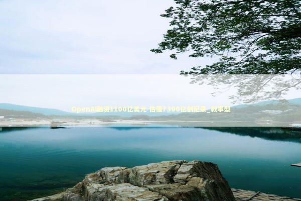 OpenAI融资1100亿美元 估值7300亿创纪录_叙事型 新闻