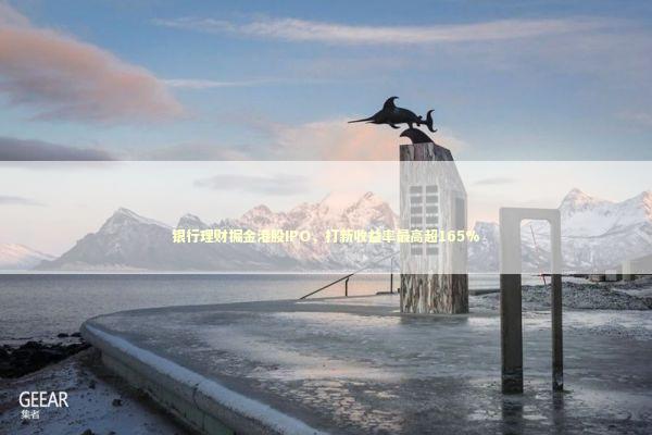 银行理财掘金港股IPO，打新收益率最高超165% 新闻