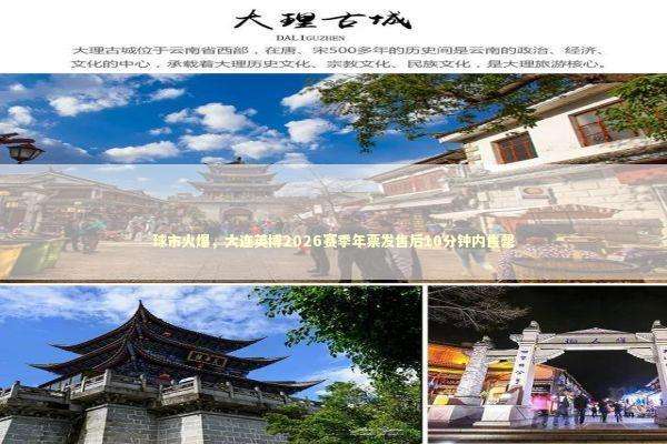 球市火爆，大连英博2026赛季年票发售后10分钟内售罄 新闻