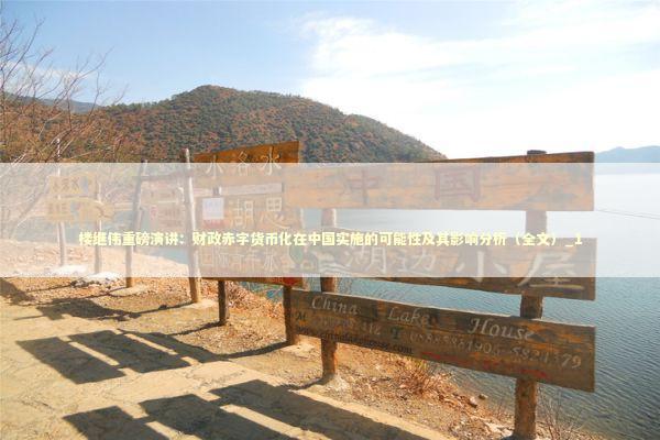 楼继伟重磅演讲：财政赤字货币化在中国实施的可能性及其影响分析（全文）_1 新闻