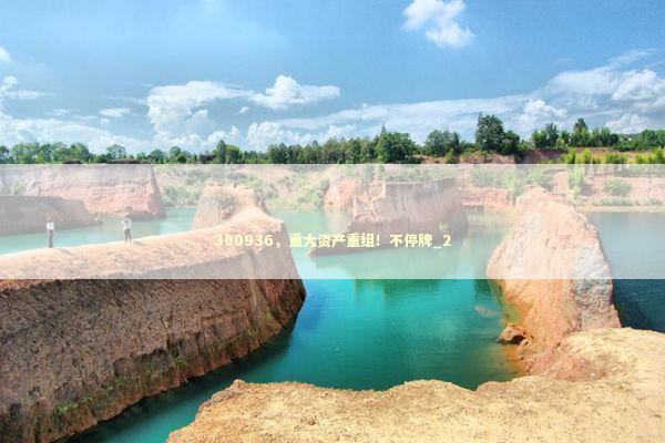 300936，重大资产重组！不停牌_2 新闻