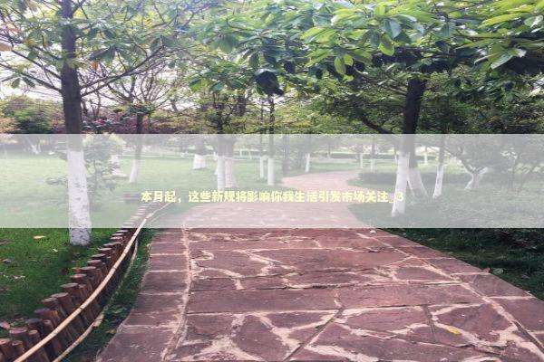 本月起,这些新规将影响你我生活引发市场关注_3 本月起,这些新规将影响你我生活引发市场关注_3 新闻