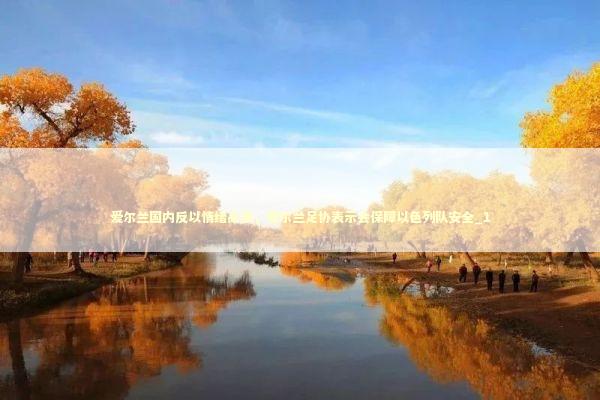 爱尔兰国内反以情绪高涨，爱尔兰足协表示会保障以色列队安全_1 新闻